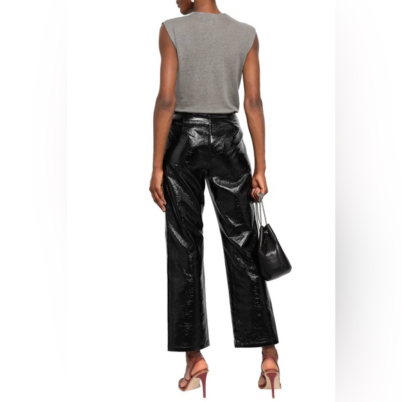 Like New🖤 IRO Sz S Tissa Lace Up Slub Linen Stone Grey Relaxed Sleeveless Top - Picture 2 of 12